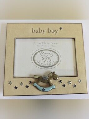 Koala Baby Baby Boy 4 x 6 Photo Picture Frame Babies R Us Bedazzled NEW